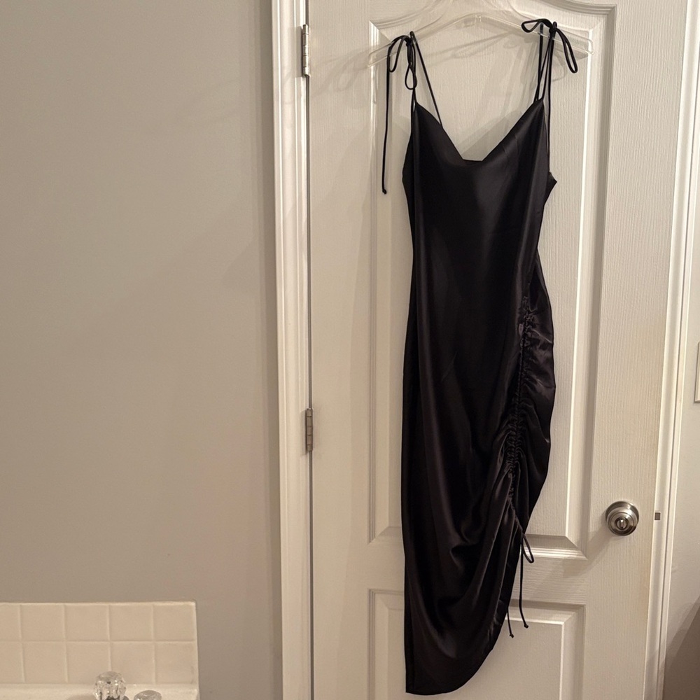 NWT Black Cowl Neck Dress size S